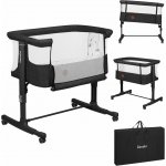 Lionelo Postýlka Aurora 3 v 1 Grey Graphite – Zboží Dáma