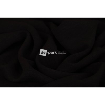 de-park Mačkaná pružná viskoza - černá - 999 – Sleviste.cz