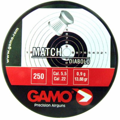 Diabolky Gamo Match 5,5 mm 250 ks – Zboží Dáma