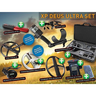 XP Deus X35 V6 Ultra set – Zboží Mobilmania