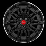 MAM B3N 8,5x19 5x120 ET35 matt black lip polished – Hledejceny.cz