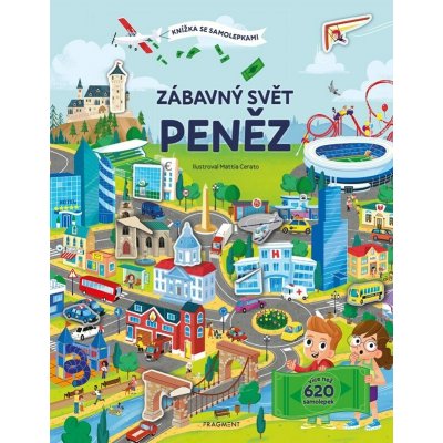 Knížka se samolepkami zábavný svět peněz – Zboží Dáma
