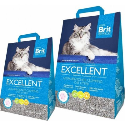 Podestýlka Brit Fresh for Cats Excellent Ultra Bentonite 5 kg – Sleviste.cz
