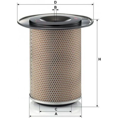 MANN-FILTER Vzduchový filtr MANN C26773 (MF C26773) – Hledejceny.cz