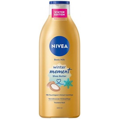 Nivea hydratační tělové mléko s bambuckým máslem Winter Moment (Body Milk) 400 ml – Zbozi.Blesk.cz