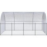 vidaXL klec 3 x 4 x 2 m pozinkovaná ocel – Zboží Dáma