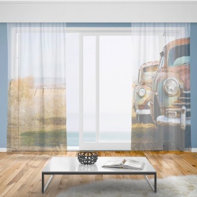 IMPAR Záclony Vrak auta (Rozměr záclony: 150x250) – Hledejceny.cz