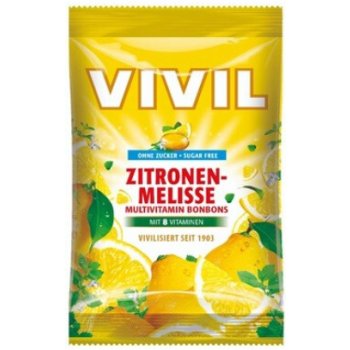 Vivil Multivit.citron+meduňka+8 vit.bez cukru 120 g