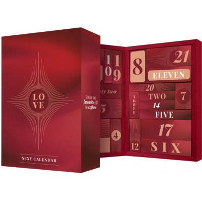Adventní kalendář Dream Toys Sexy Advent Calendar 2025 – Zboží Dáma