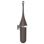 Marplast Ecolored WC štětka závěsná ABS Soft Touch hnědá A65801DB – Hledejceny.cz