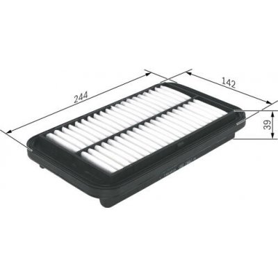Vzduchový filtr BOSCH F 026 400 231 – Hledejceny.cz