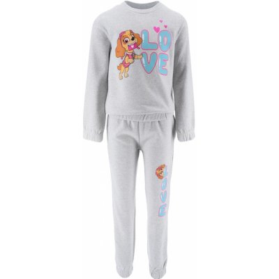 Dívčí tepláková souprava PAW PATROL šedá – Sleviste.cz