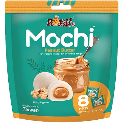 Royal Family Food Mochi Peanut Butter 120 g – Sleviste.cz