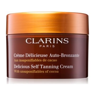 Clarins Sun Self-Tanners samoopalovací krém na tělo a obličej s kakaovým  máslem 150 ml od 710 Kč - Heureka.cz