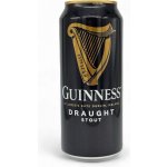 Guinness Draught tmavé nefiltrované 4,2% 0,44 l (plech) – Zboží Dáma