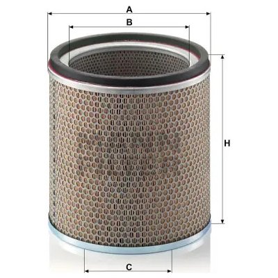 MANN FILTER Vzduchový filtr C 26 315/1 – Hledejceny.cz