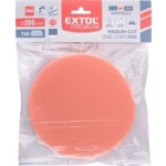 Extol Premium Leštící kotouč pěnový, T40, oranžový, 200x30 mm, suchý zip 180 mm | Zboží Auto