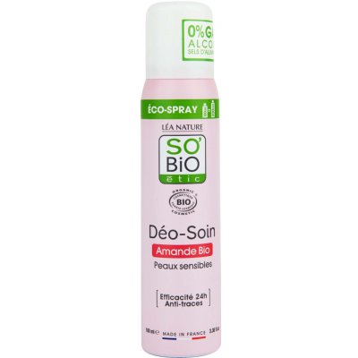 SO’BiO étic ECO deospray 24h mandle 100 ml – Zboží Dáma
