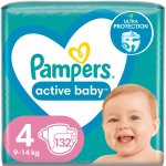 Pampers Active Baby 4 132 ks – Zboží Dáma