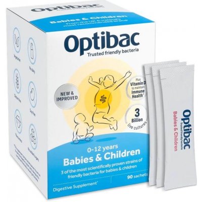 Optibac Babies and Children 90 x 1,5 g sáček – Hledejceny.cz