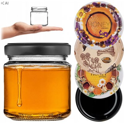 Kadax Skleněná zavařovací sklenice bezbarvá se šroubovacím uzávěrem 100 ks x 200 ml – Hledejceny.cz
