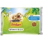 Purina Friskies Junior kuřecí s mrkví ve šťávě 4 x 100 g – Sleviste.cz