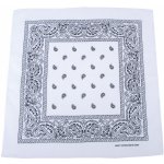 bandana šátek BÍLÁ ČERNÁ – Zboží Mobilmania