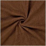 Brotex froté prostěradlo tmavě hnědé 200x200 – Sleviste.cz