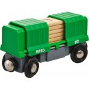 Dřevěný vláček Brio vagónek nákladní
