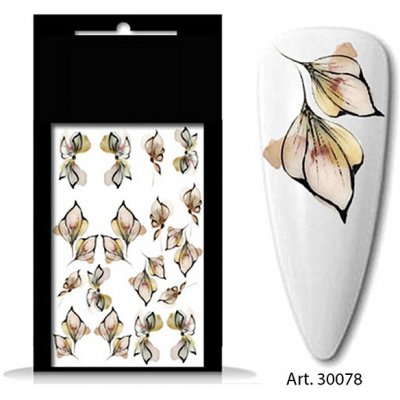 BIO nails vodolepka 30078 květy – Hledejceny.cz