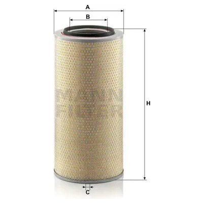 MANN FILTER Vzduchový filtr C 24 650/6 – Hledejceny.cz