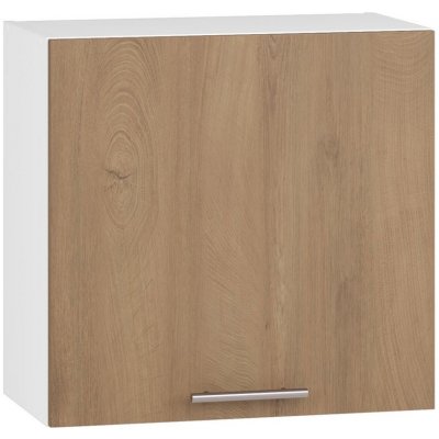 Halmar Horní skříňka Vento GOO-60/58, bílá / dub medový – Zboží Dáma