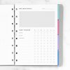 Filofax Plánování Wellness náplň do diářů A5