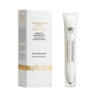 YESforLOV Vibrační stimulační gel Vibrating Orgasmic Gel 20 ml – Zboží Dáma