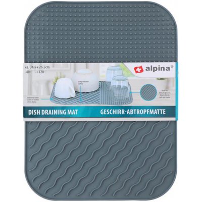 Odkapávací podložka na nádobí ALPINA 34,5x26,5cm – Zboží Dáma