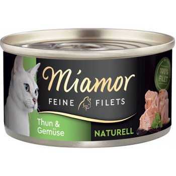 Miamor Feine Filets Naturelle tuňák se zeleninou 24 x 80 g
