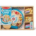 Melissa & Doug narozeninový dort set – Zboží Mobilmania