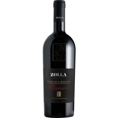 Zolla Primitivo di Manduria Reserva DOC 2022 0,75 l (holá láhev) – Zboží Dáma
