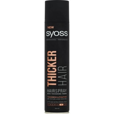 Syoss Thicker Hair Spray Lak na vlasy 300 ml – Hledejceny.cz