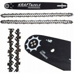 Kraft & Dele Vodicí lišta 14" 35cm + 2 řetězy KD10150 – Zboží Dáma