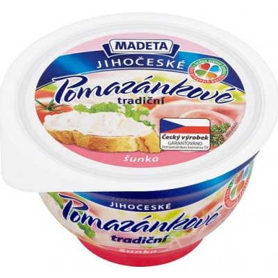 Madeta Jihočeské pomazánkové tradiční se šunkou nejvyšší jakosti 150g – Zboží Dáma
