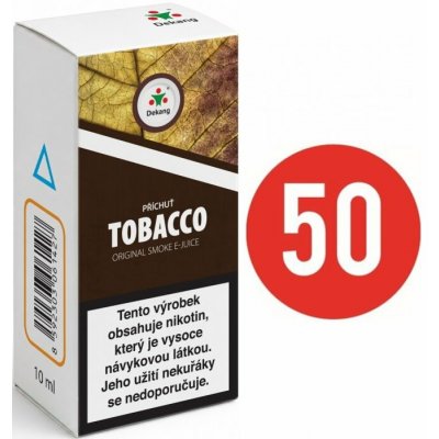 Dekang Fifty Tobacco 10 ml 18 mg – Hledejceny.cz