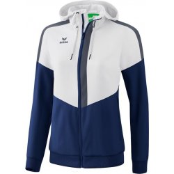 Erima Squad Tracktop Hoodie Jacket Women bílá modrá