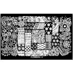 Starnails Razítkovací destička Flowers 12 – Zboží Dáma