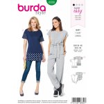 Střih Burda číslo 6330 tričko, dlouhé tričko, tunika – Sleviste.cz