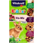 Vitakraft Kräcker Trio-mix králík zelenina & ořech & lesní plody 3 x 56 g – Zbozi.Blesk.cz