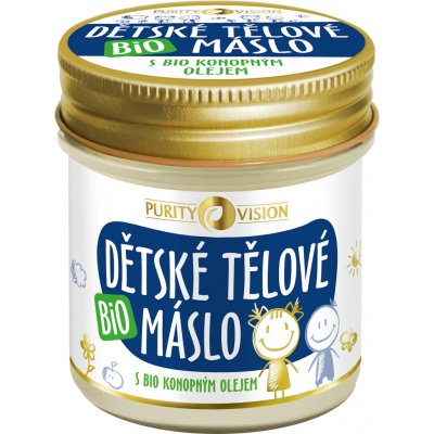 Purity Vision Bio Dětské tělové máslo 120 ml – Hledejceny.cz