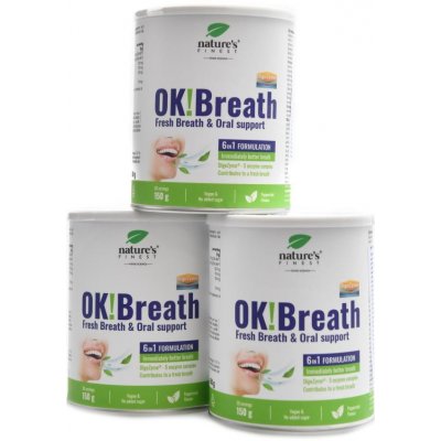 Natures Finest Nutrisslim OK! breath 3 x 150 g – Hledejceny.cz