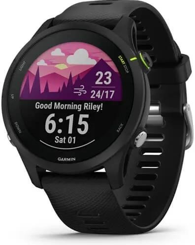 Garmin GPS sportovní hodinky Forerunner® 255 Music, Black, EU