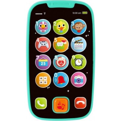 Bo Jungle Mobilní telefon B-My First Smart Phone modrý 1 ks – Zboží Dáma